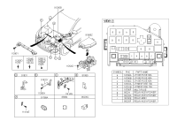 912200U010-WIRING ASSY-FRT