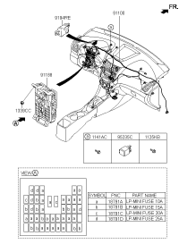 911600U110-WIRING ASSY-MAIN