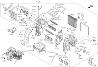 97205B3000-HEATER & EVAPORATOR ASSY