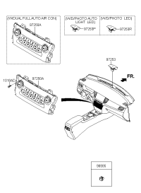 97250B3820RJ5-CONTROL ASSY-HEATER*