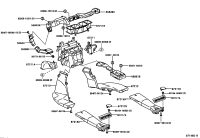 5584930020-DUCT SUB-ASSY, HEATER TO REGISTER, NO.5