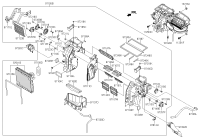 97205C3000-HEATER & EVAPORATOR ASSY