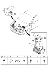 919503F020-JUNCTION BOX ASSY-ENGINE ROOM
