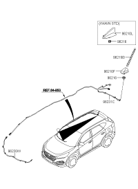 96210F8050EB-ANTENNA ASSY-COMBINATION