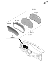 94023F9000-METER-COMBINATION