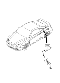 956802C600-Sensor assy-ABS real wheel, lh