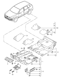 7P1863103AP-Pad, tray