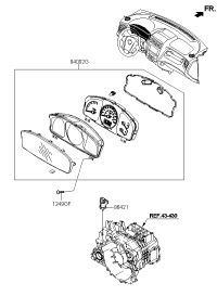 9400603041-CLUSTER ASSY-INSTRUMENT
