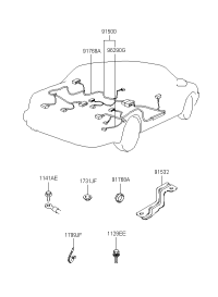 9150109311-WIRING ASSY-FLOOR