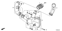 17115PWA000-Rubber, hood mounting