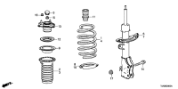 51401T6AZ21-SPRING,R FRONT