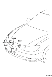 8651033130-HORN ASSY, HIGH PITCHED