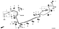 17762SFE930-Stay B, fuel tube