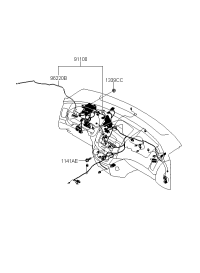 911100Q180-WIRING ASSY-MAIN