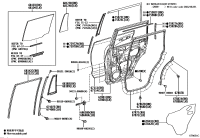 6812460350-GLASS RR DOOR
