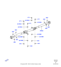 7T4Z4R602A-Shaft assy-drive