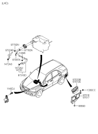 973123E060-HOSE-WATER OUTLET