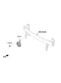 96640F9100-Horn, low pitched