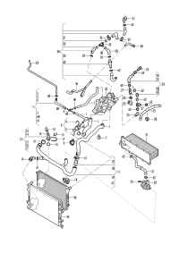 L1K0122051HS-RADIATOR HOSE/A3/GOLF/JETTA
