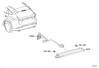 815700E080-LAMP ASSY, CENTER STOP