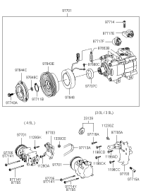 977013B410-COMPRESSOR ASSY