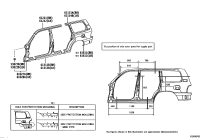 6102760320-PILLAR SUB-ASSY, FRONT BODY, OUTER RH