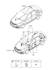 915050Q510-WIRING ASSY-FLOOR