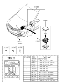912050Q020-WIRING ASSY-FRT