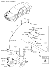 985103L000-MOTOR & PUMP ASSY-W/S WASHER