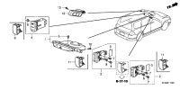 35510SFEJ01-Switch assy-hazard