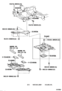 5140860040-COVER SUB-ASSY, ENGINE UNDER, RH