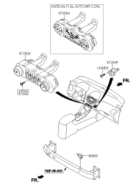 972502Z300TAN-CONTROL ASSY-HEATER*