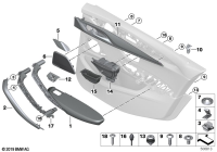 51415A21AD7-Bracket arm rr lh