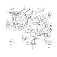 7L6827301E-LOCK ASSY, BONNET