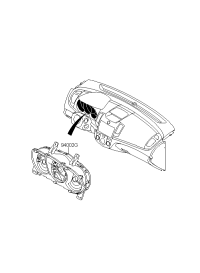 940131X030-CLUSTER ASSY-INSTRUMENT