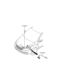 916601X010-WIRING ASSY-RR DR RH