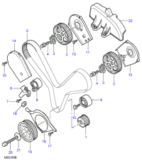 LYP101080L-BOLTRR SUSP STABILIZER