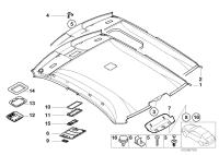 51448224982-Bracket roof lining