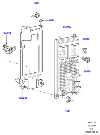 LR018339-BLOCK,MAIN FUSE