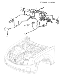 9048002-WIRE, INSTRUMENT PANEL