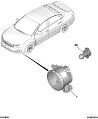 9675450980-FOGLAMP-LH/W169/W204/CL203
