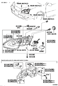 9098120010-BULB, DISCHARGE HEADLAMP
