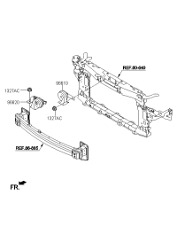 96610B3200-Horn, low pitched