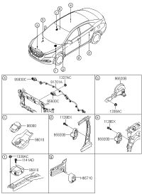 95910B3300-MODULE ASSY-AIR BAG CONTROL