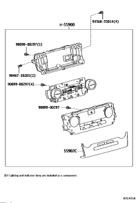 5590006420-CONTROL ASSY, AIR CONDITIONER