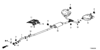 18210TLYH01-PIPE A,EXHAUST