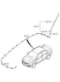 962250U200-FEEDER CABLE-RADIO