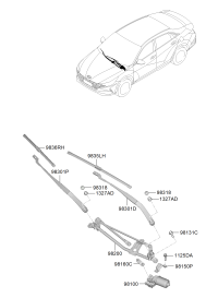 98150AA000-WIPER BRKT-COWL,FRT