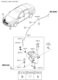 98681E5000-COVER-TELESCOPE,LH