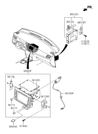 96510B3000-Cont unit assy-M.T.S